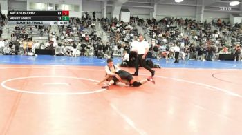 126 lbs Quarterfinal - Arcadius Cruz, WA vs Henry Jones, VA