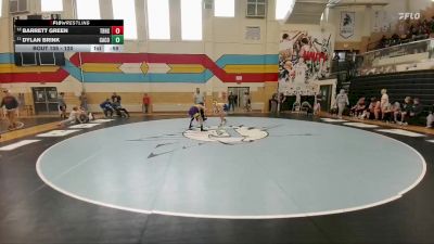 120 lbs Cons. Round 2 - Dylan Brink, Campbell County vs Barrett Green, Thunder Basin
