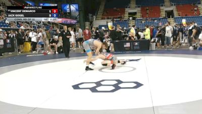 113 lbs Cons. Rd Of 32 - Vincent DeMarco, Illinois vs Jack Gogel, Iowa