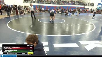 220 lbs Cons. Round 2 - Cesar Palacios, American Falls vs William Fairbanks, Coeur D Alene