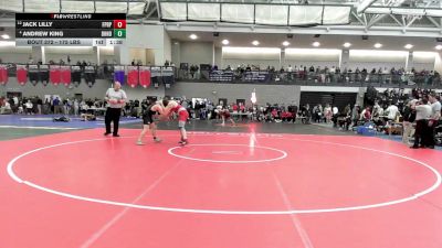 175 lbs Quarterfinal - Jack Lilly, Fairfield Prep vs Andrew King, Daniel Hand