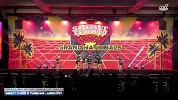 Impact Cheer & Tumbling - Amethyst [2026 L3 Junior - D2 - Small - A Day 3] 2026 Spirit Sports Grand Nationals