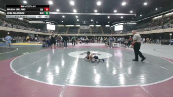 48 lbs 5th Place - Mason Ireland, Egg Harbor Township vs Jose Martinez, Middle Township