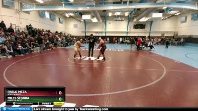 225-239 lbs Round 1 - Pablo Meza, Rock Springs vs Miles Segura, Greeley West