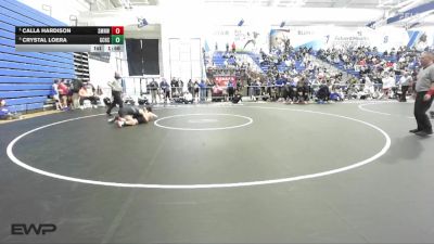 115 lbs Semifinal - Calla Hardison, Shawnee Mission Northwest vs Crystal Loera, Garden City