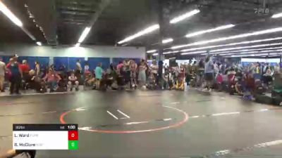 95 lbs Rr Rnd 4 - Lucas Ward, Elemonators vs Brock McClure, Bentworth