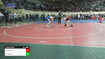 113 lbs Consi Of 8 #2 - Collin Moore, Wagoner vs Gage Stark, Newcastle Wrestling