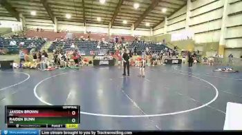 53 lbs Semifinal - Jaxsen Brown, MD vs Raiden Bunn, WA