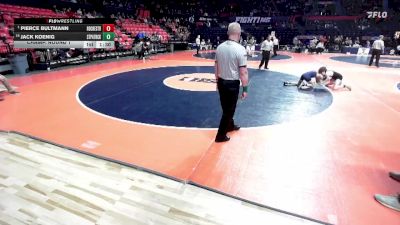 2A 106 lbs Champ. Round 1 - Pierce Bultmann, Rochester vs Jack Koenig, Chicago (St. Patrick)