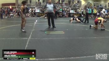170 lbs Quarterfinals (8 Team) - Kyler Crooks, CP Wrestling vs Urijah Henry, Aggression Legionaries