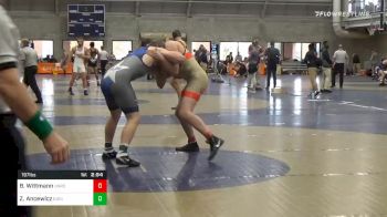 Prelims - Brett Wittmann, Unrostered vs Zach Ancewicz, Edinboro