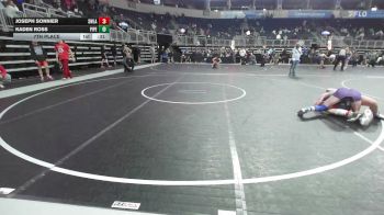 135 lbs 7th Place - Joseph Sonnier, SWLA Dynasty WC vs Kaden Ross, Piper WC