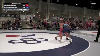 U15 GR - 75 lbs 7th Place Match - Spencer Davern, Ohio vs Steele Woodward, Sanderson Wrestling Academy