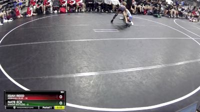 90 lbs Quarterfinals (8 Team) - Isiah Reed, Nebraska Blue vs Nate Eck, Kansas Rattlers