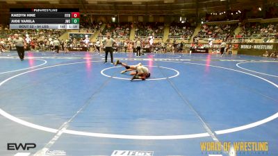64 lbs Round Of 32 - Kaedyn Hine, Fitness Fight Factory Wrestling Club vs Jude Varela, Juggernaut Wrestling Club