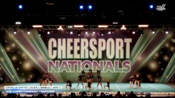 ACE Cheer Company - Raptors [2026 L2 Youth - Flex - Small Day 1] 2026 CHEERSPORT National All Star Cheerleading Championship