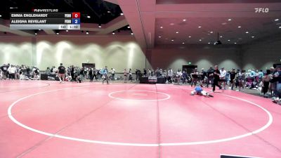 125 lbs Cons. Round 3 - Emma Englehardt, Pennsylvania vs Aleigha Revelant, Pennsylvania