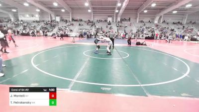 126 lbs Consi Of 64 #2 - Joseph Montelli, NY vs Toby Petrokansky, MA