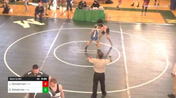 113 lbs Consolation - Josh Gondelman, Walpole vs Connor Almstrom, Cumberland