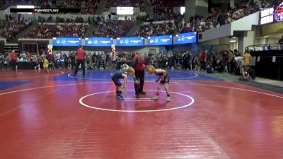 61 lbs Cons. Round 4 - Hudson Jones, Heights Wrestling Club vs Corbin Hughes, Worland Wrestling Club