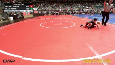 52 lbs Rr Rnd 1 - Raelynn Traweek, Mojo Grappling Academy vs Leilani Ingram, Team Of Hard Knox