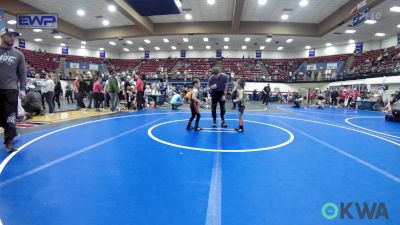 46 lbs Round Of 16 - Kainen Tramel, Norman Grappling Club vs Garrett Doyle, Cowboy Wrestling