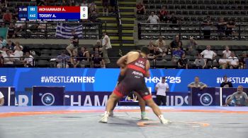 92 kg 1/4 Final - Amirsam Mohammadi, Iran vs Adilet Toishy, Kazakhstan