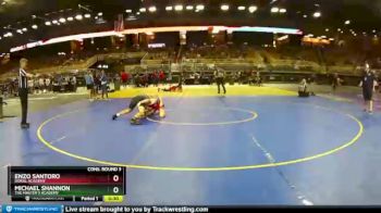 152 lbs Cons. Round 3 - Michael Shannon, The Master`s Academy vs Enzo Santoro, Doral Academy