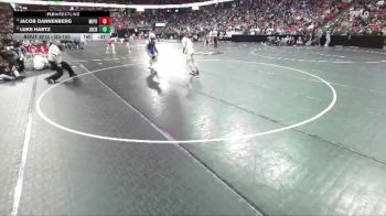 D3-150 lbs Cons. Semi - Jacob Dannenberg, Mineral Point vs Luke Hartz, Johnson Creek