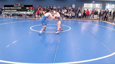 149 lbs Champ. Round 1 - Trason Oehme, Air Force vs Emilio Trujillo-Deen, Northern Colorado