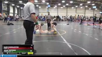72 lbs Round 5 (6 Team) - Alex Huddleston, POWA vs Noah Watkins, Minion Black
