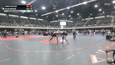 177 lbs Quarterfinal - Landon Delara, Scottdale vs Dylan Weaver, Annandale