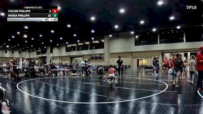 75 lbs Round 5 (6 Team) - Hosea Phillips, Alabama Elite Gold vs Cullen Phillips, Team Arkansas