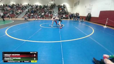 144 lbs Cons. Round 3 - Wesley Hickman, Evanston vs Francis Maynard, Thunder Basin