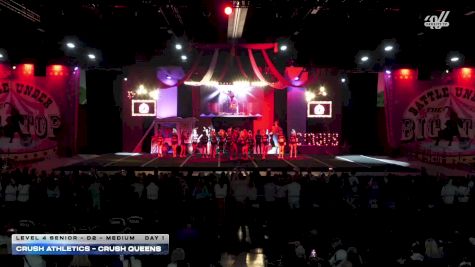 Crush Athletics - Crush Queens [2025 L4 Senior - D2 - Medium Day 1] 2025 ASC Battle Under the Big Top Grand Nationals