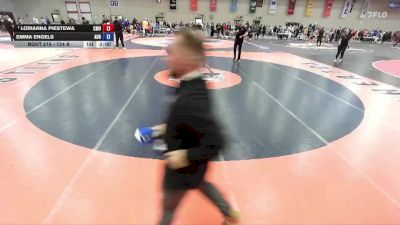 124 A Champ. Round 2 - Lorianna Piestewa, Colorado Mesa University vs Emma Engels, Aurora