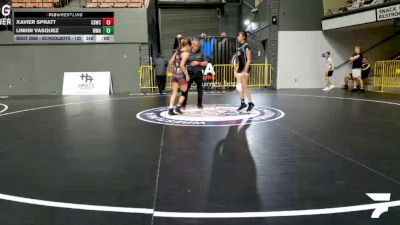 Schoolgirls - 100 lbs Cons. Round 2 - Antoinette Acevedo, Tehachapi Valley Wrestling Club vs Rian Eum, Savage House Wrestling Club