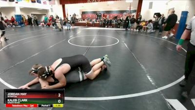 190 lbs Semifinal - Kaleb Clark, Green River vs Jordan May, Riverton