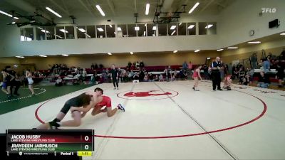 132 lbs Round 3 - Jraydeen Jarmusch, Lake Stevens Wrestling Club vs Jacob Husby, Lake Stevens Wrestling Club