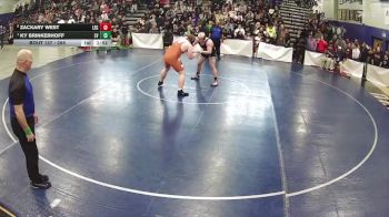 285 lbs Semifinal - Ky Brinkerhoff, Las Vegas vs Zackary West, Legacy