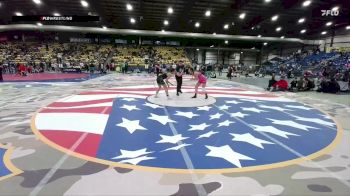 141 lbs Round 3 - Amber Jensen, Governor Wrestling vs Taylor Jacobs, Lander Legacy Wrestling Club