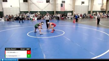 125 lbs Champ. Round 3 - Roberto Estrada, Western Colorado University vs Adam Concepcion, Adams State