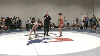 60 kg Champ. Rd Of 128 - Conner Whitely, Ohio vs Brock Goebel, MWC Wrestling Academy