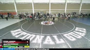 56 lbs Semifinal - Ryddik Johnson, Eastern Oregon Elite vs Braxton Rodriguez, Grindhouse WC