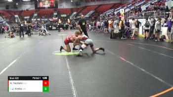 135 lbs Cons. Round 3 - Jonathan Krebs, Ares vs Arash Yazdani, Spartan Wrestling Club
