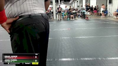 126 lbs Round 2 (6 Team) - Israel Borge, Team Shutt GT vs Aiden Farrel, Lake Erie WC