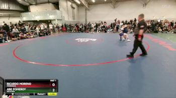 144 lbs Champ. Round 3 - Abe Pomeroy, Boulder vs Ricardo Moreno, Frederick