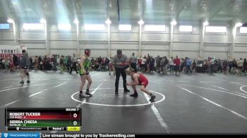 120 lbs Round 7 (10 Team) - Robert Tucker, Tar River vs Sierra Chiesa, Rambler