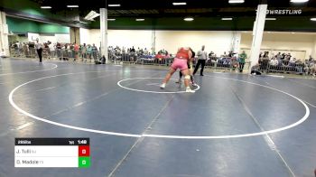 285 lbs Consi Of 16 #2 - Jake Tulli, NJ vs Drake Madole, TX