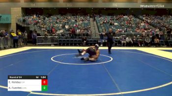 138 lbs Prelims - Elijah Holiday, Esperanza vs Anthony Fuentes, Carlsbad HS